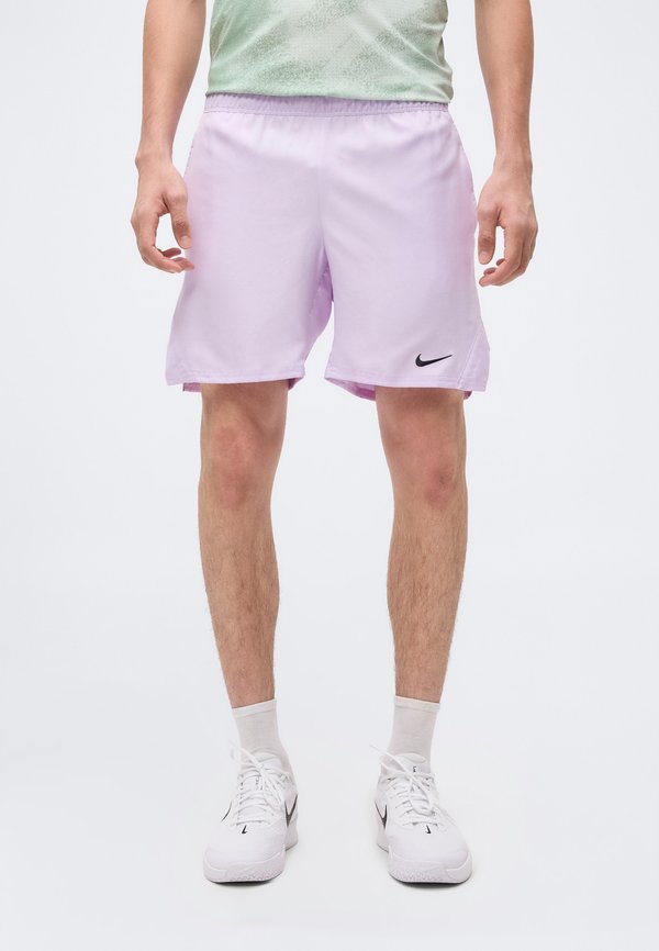 Nike Performance NIKECOURT VICTORY SHORT - Sports shorts - violet mist black