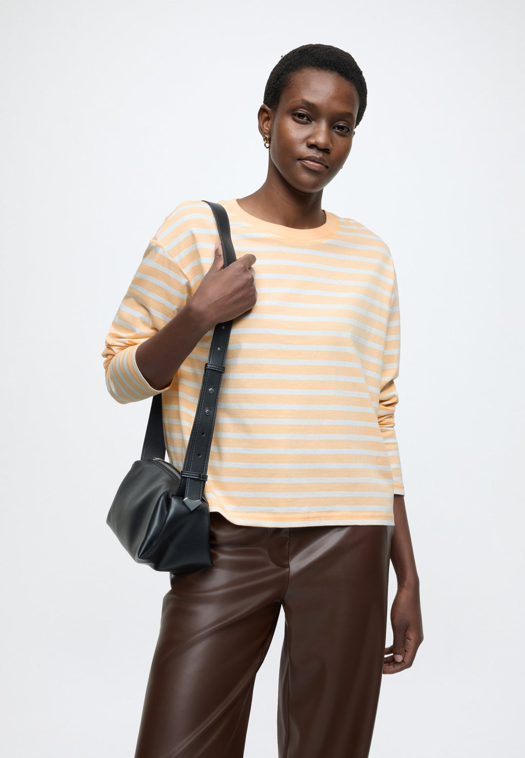 Marc O'Polo DENIM T-SHIRTS LSL, CREWNECK, YD