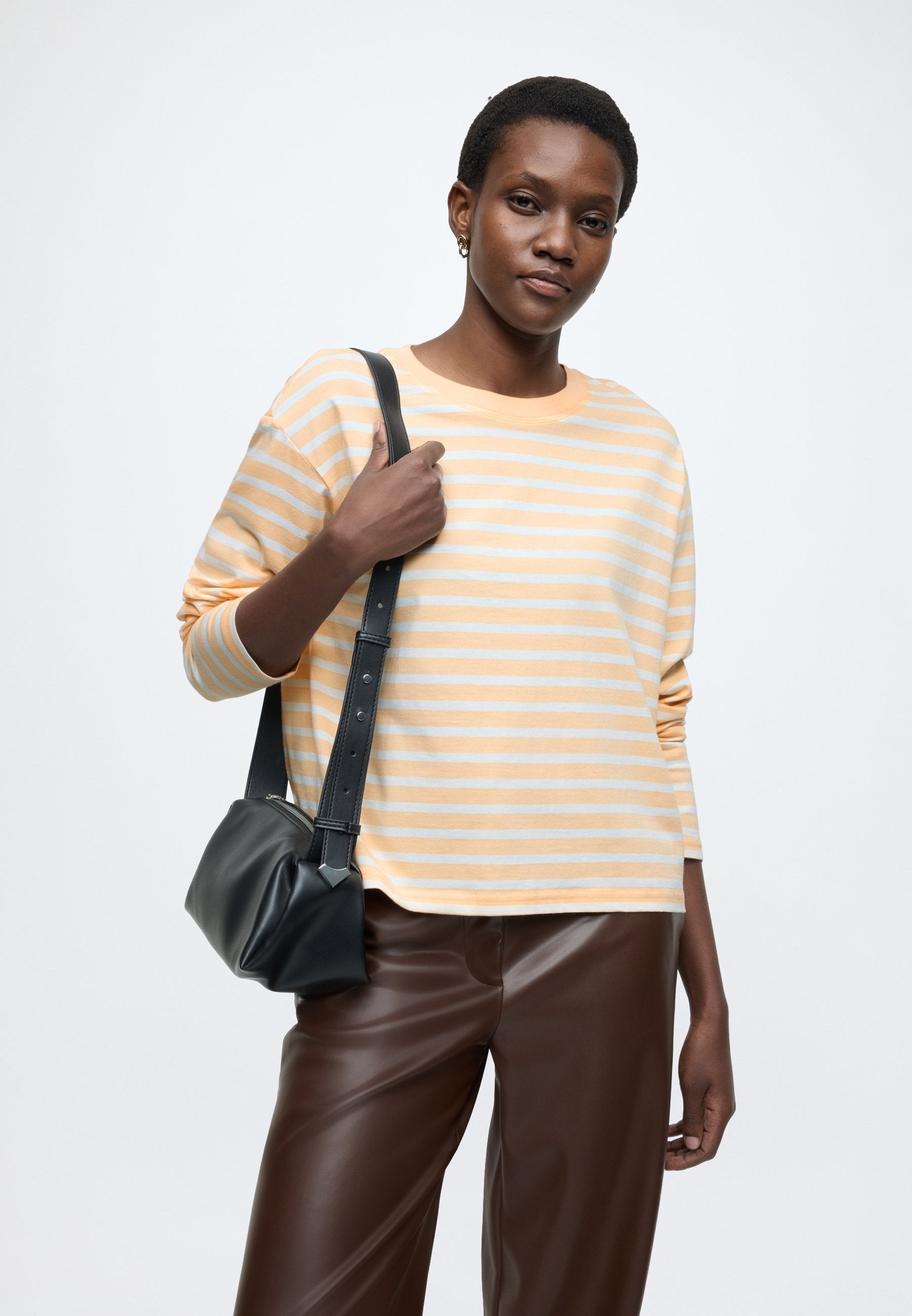 Marc O'Polo DENIM T-SHIRTS LSL, CREWNECK, YD