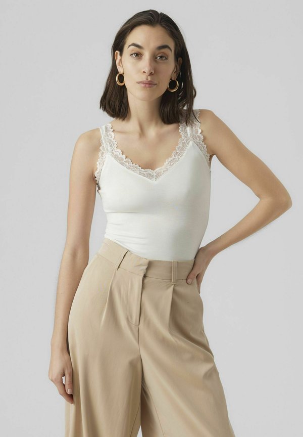 Vero Moda ROSA - Top - snow white