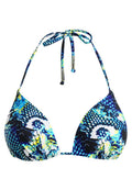 Beachlife SNAKE PRINT TRIANGLE