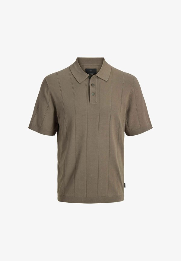 Jack & Jones Knitted Knitted - Polo shirt - morel
