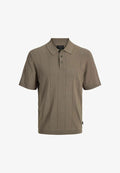 Jack & Jones Knitted Knitted - Polo shirt - morel