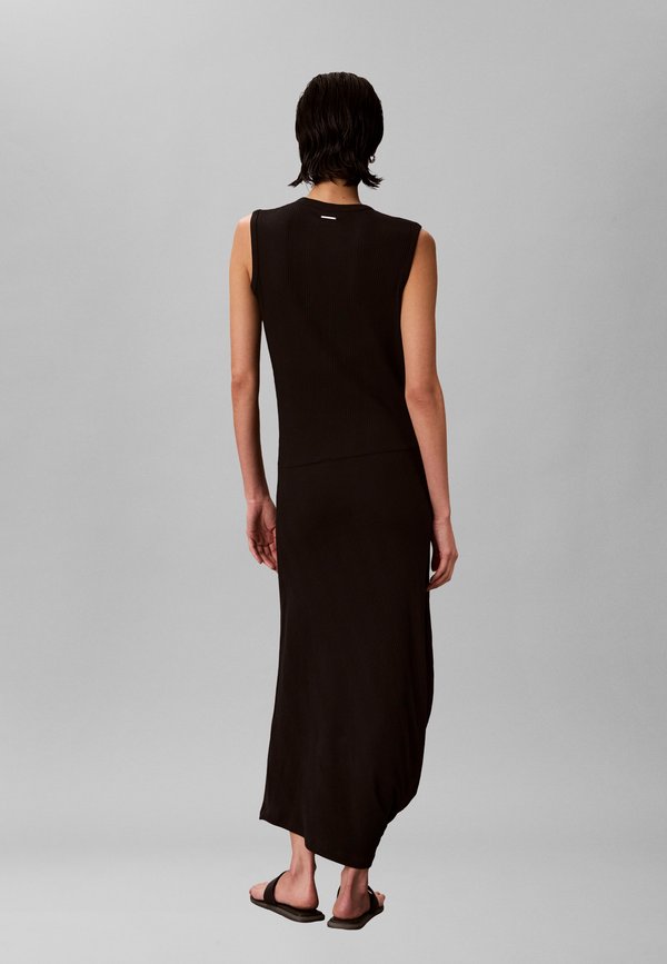 Calvin Klein VARIGATED ASYM DRAPED MID