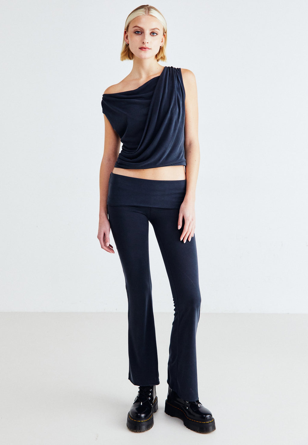 Jaded London FOLD OVER WAISTBAND TROUSERS