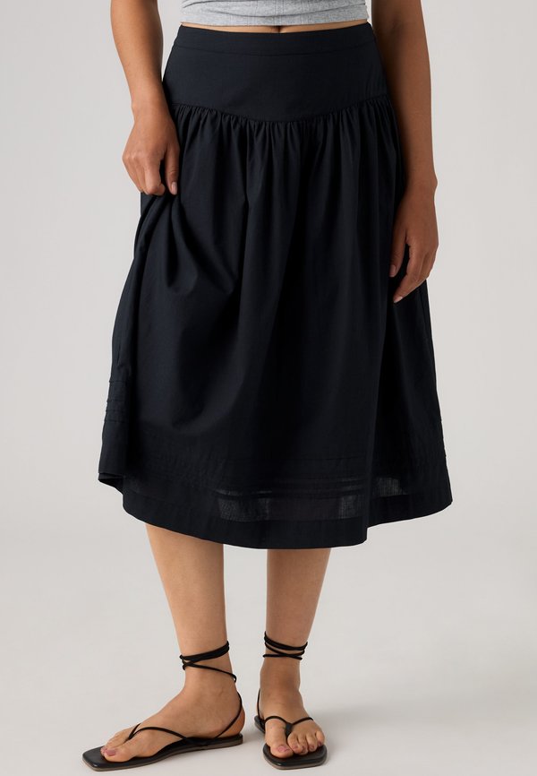 Levi's® BRIONNA MIDI SKIRT - A-line skirt - anthracite night