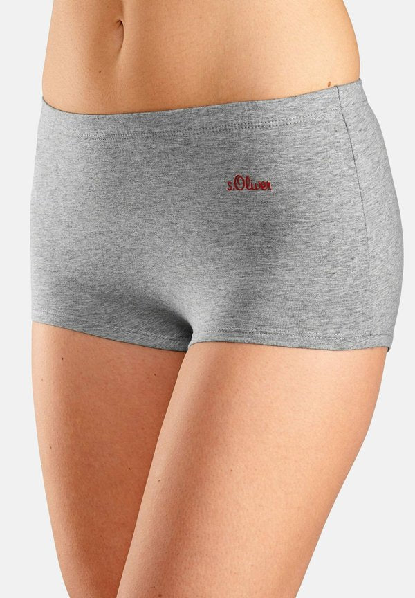 s.Oliver 3 PACK - Shapewear - grau schwarz weiß
