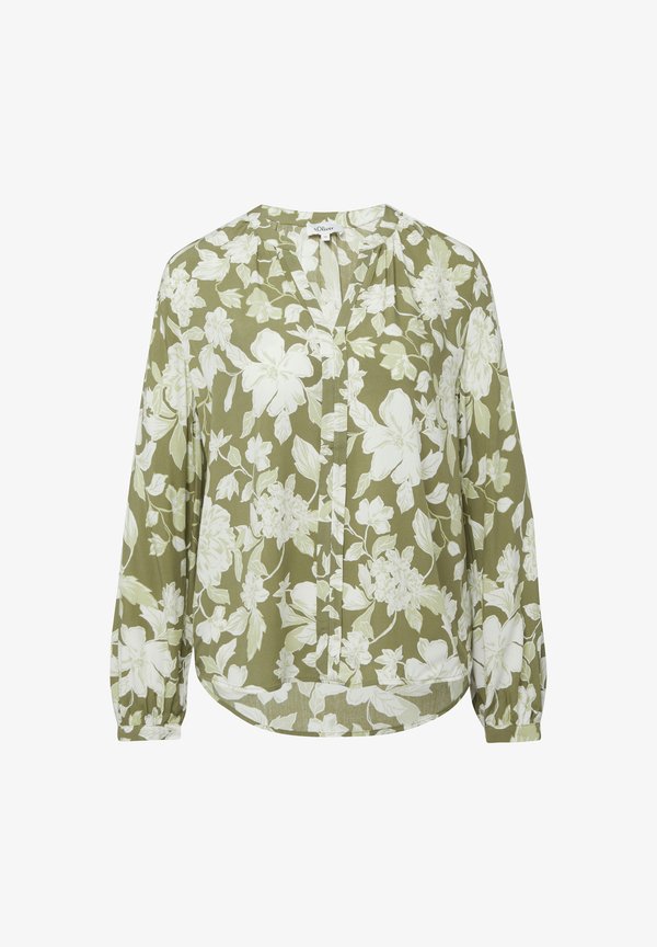 s.Oliver Blouse - olivgrün