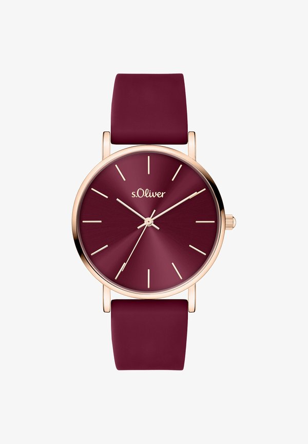 s.Oliver MODERN STATEMENT - Watch - rot