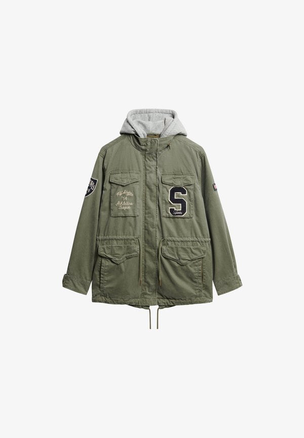 Superdry & Co Parka - dusty olive green