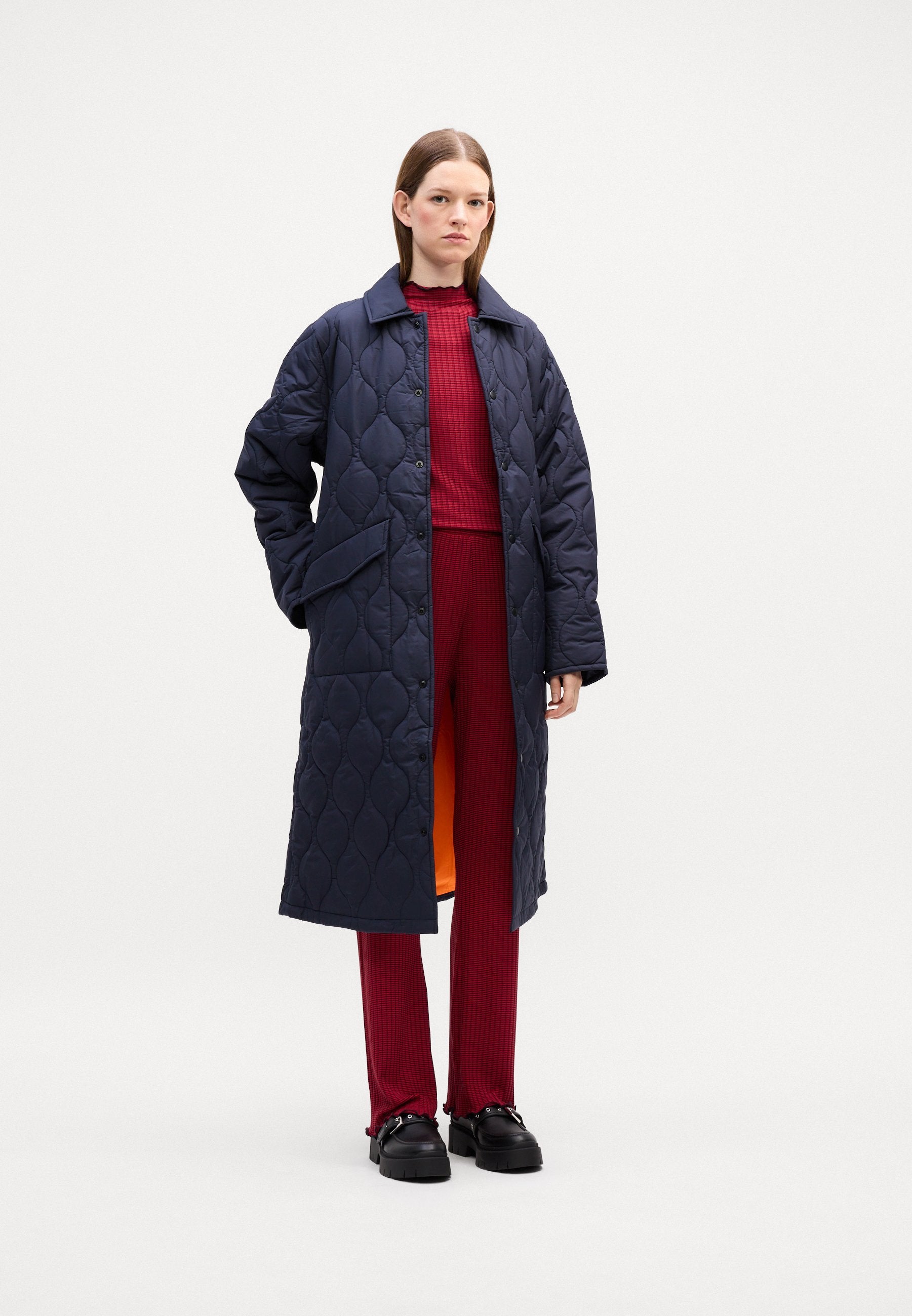 Mads Nørgaard STRIPE LONNIE PANTS