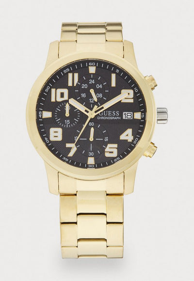 Guess ATTICUS - Chronograph watch - gold-coloured