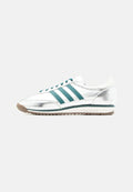 adidas Originals SL 72 OG - Trainers - silver-coloured metallic/rich green/off white