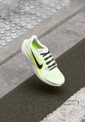 Nike Performance PEGASUS 41 - Road running shoes - white/black/volt ice/barely volt/total orange/summit white