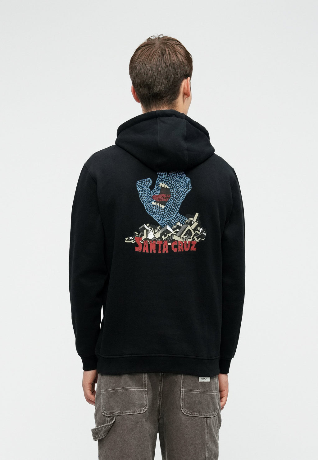 Santa Cruz KENDALL GRID HAND CENTRE HOOD UNISEX