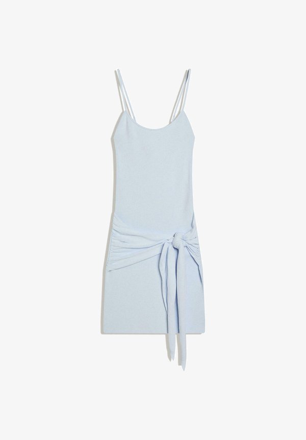 Bershka DRESS - Day dress - light blue