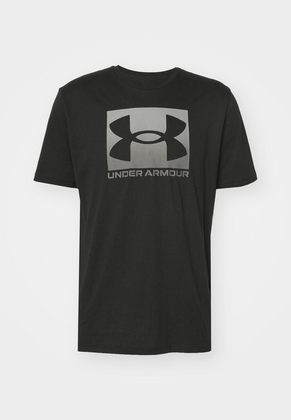 Under Armour BOXED - Print T-shirt - black/graphite