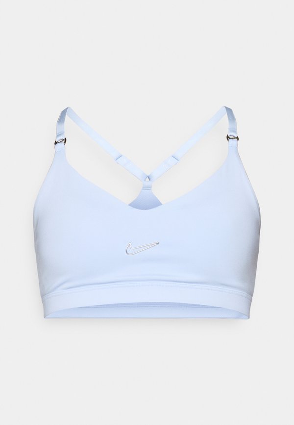 Nike Performance INDY BRA - Light support sports bra - hydrogen blue