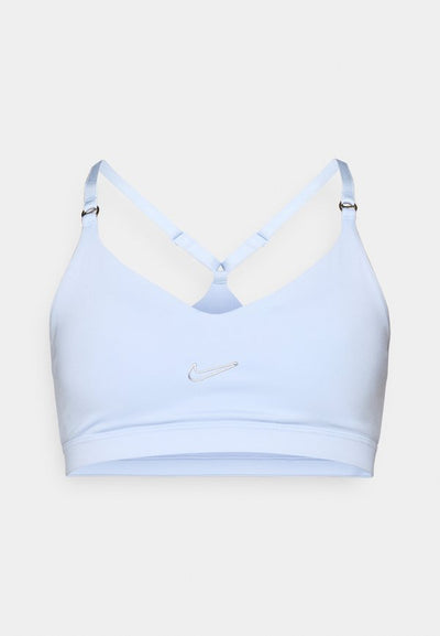 Nike Performance INDY BRA - Light support sports bra - hydrogen blue
