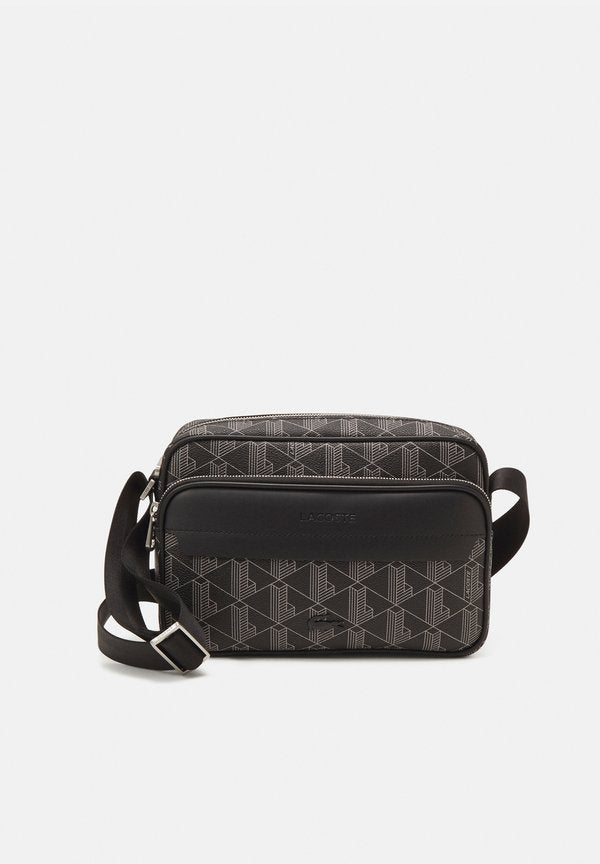 Lacoste THE BLEND UNISEX - Cross body bag - noir/gris