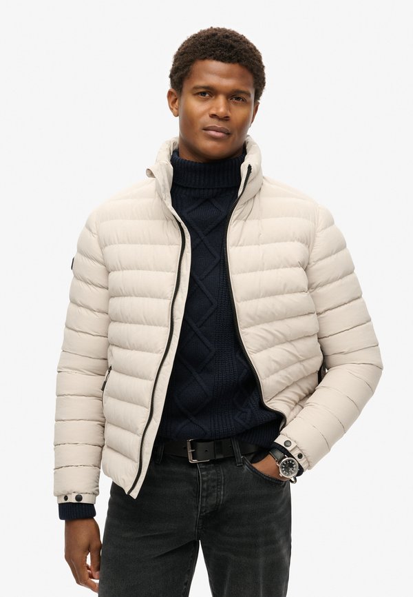 Superdry & Co FUJI PRINTED PADDED - Winter jacket - chateau gray