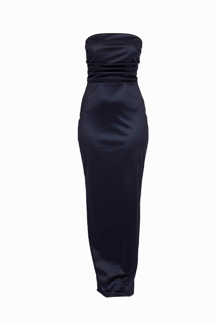 WAL G PETITE TALLY BANDEAU  DRESS