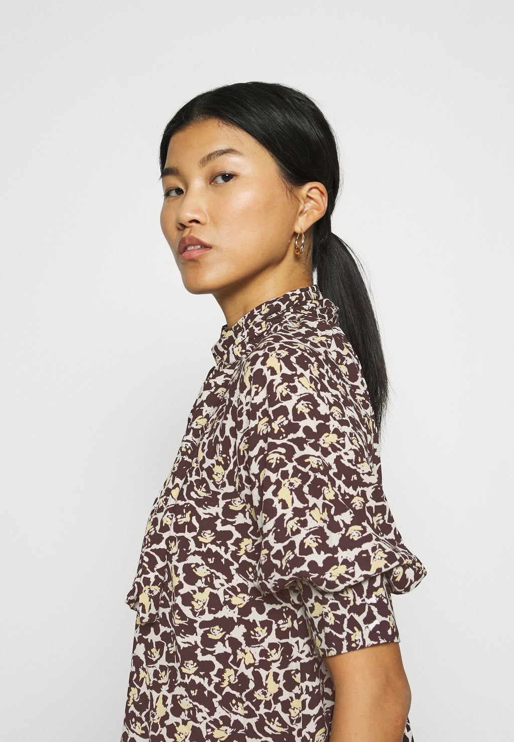 Who What Wear RAGLAN TURTLENECK BLOUSE