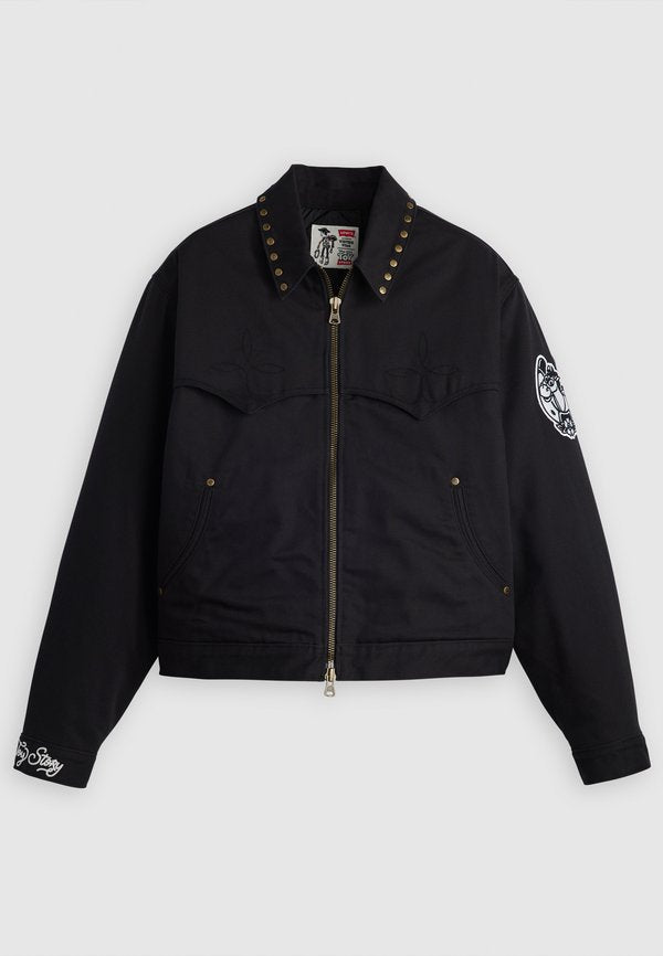Levi's® TOY STORY WESTERN JACKET - Denim jacket - jet black