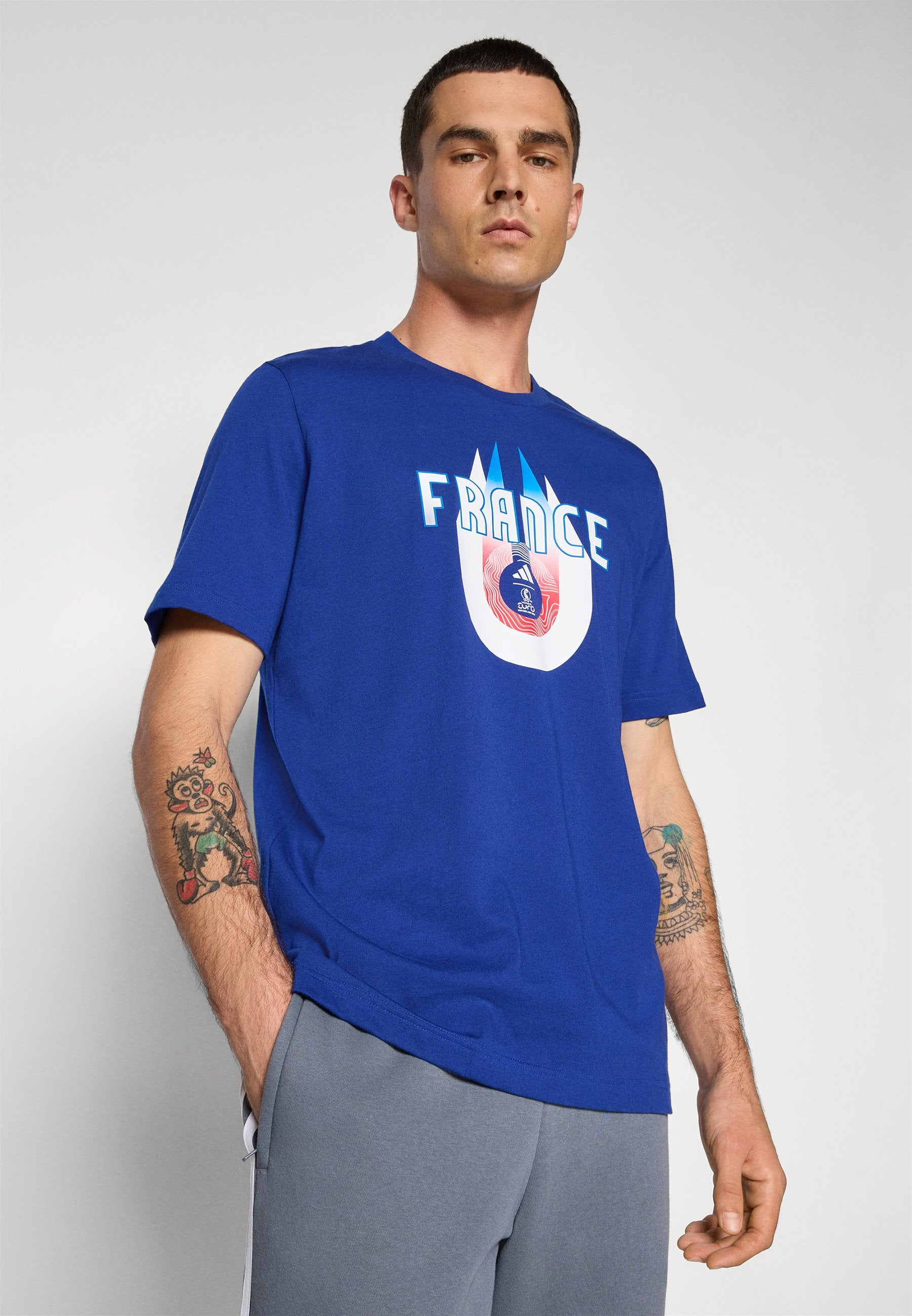 adidas Performance WOMEN EURO 25 FRANCE T-SHIRT