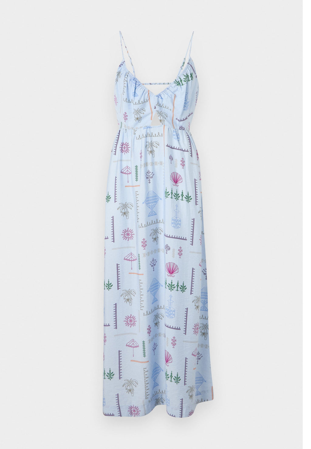 Object OBJHAILEY LONG DRESS