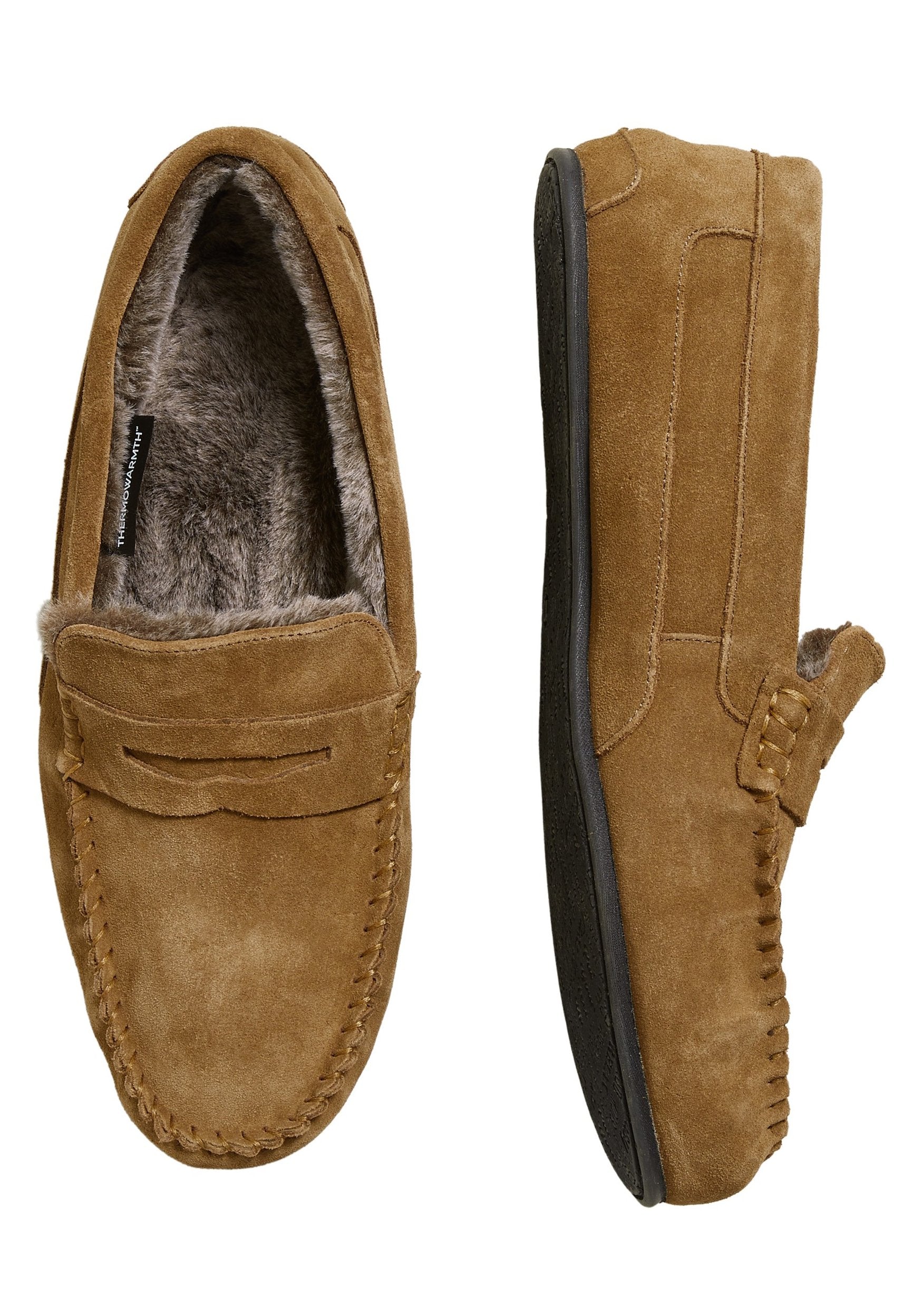 Marks & Spencer FRESHFEET FLEECE LINED SUEDE