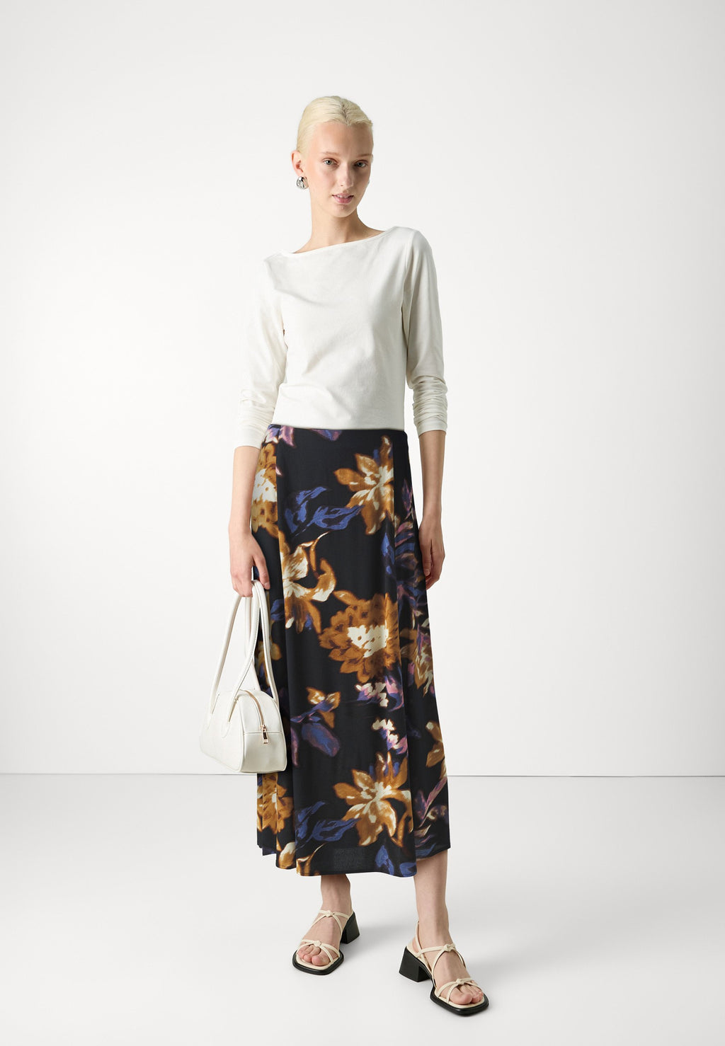 VILA VIJENNIE LIA MIDI SKIRT