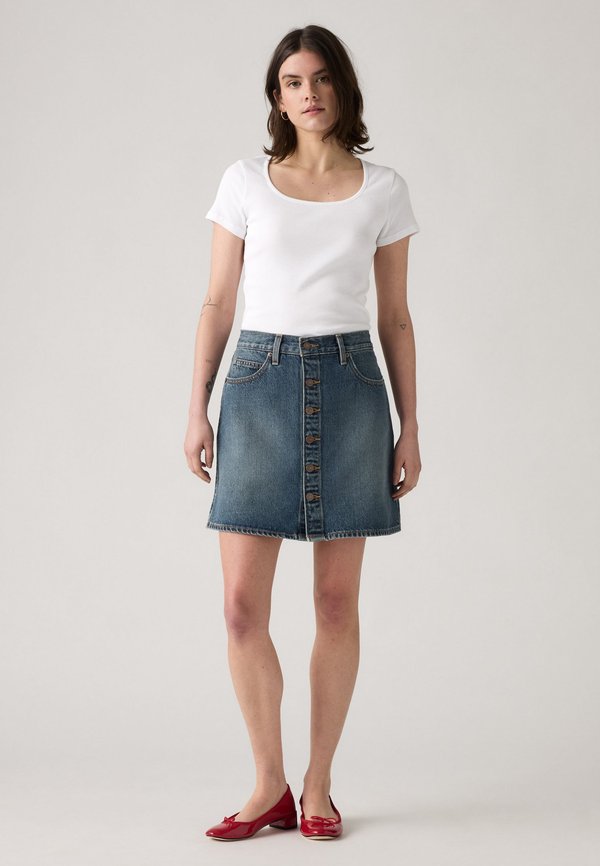 Levi's® RETRO BUTTON FRONT SKIRT