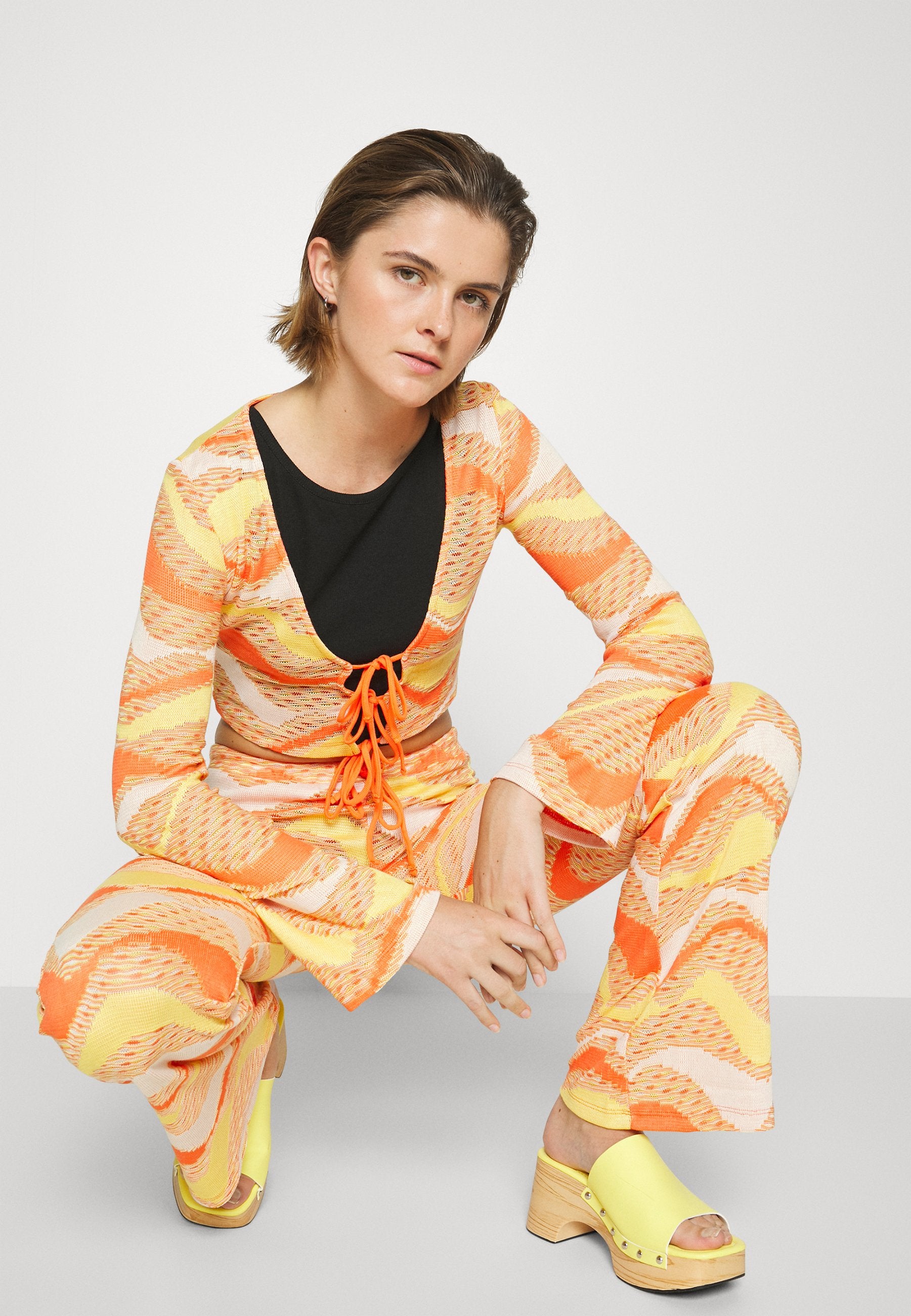 NEW girl ORDER FLARE TROUSERS