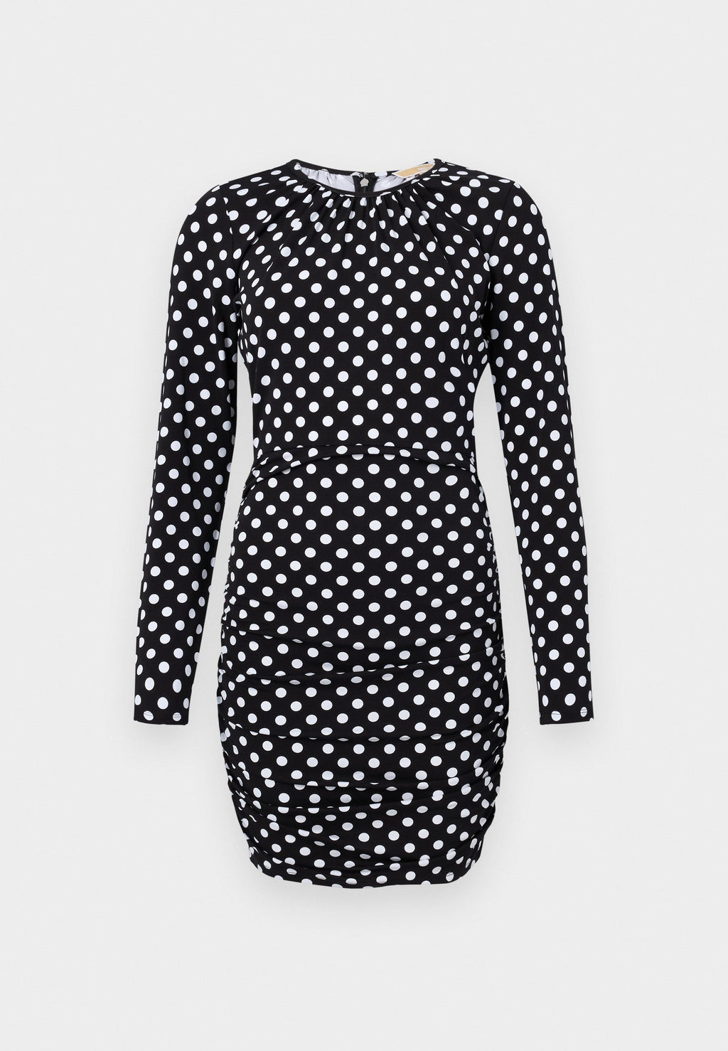 MICHAEL Michael Kors DOT RUCHED MINI DRESS