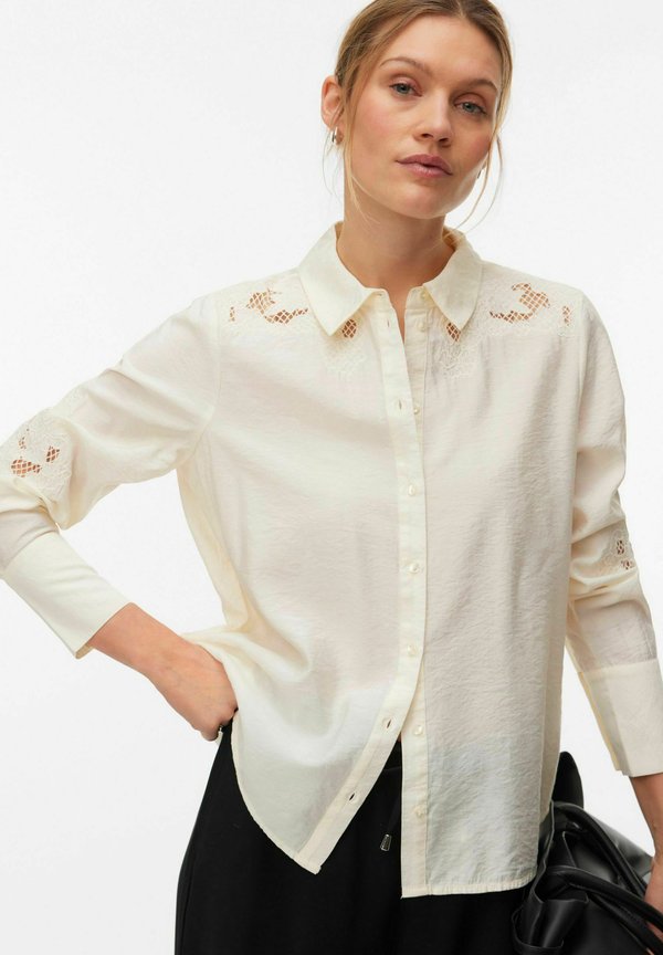 Vero Moda VMKELSEY - Button-down blouse - birch