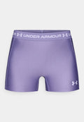 Under Armour HEATGEAR SHORTY - Leggings - purple luxe/purple crest