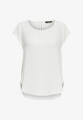 ONLY ONLVIC SOLID - Blouse - cloud dancer