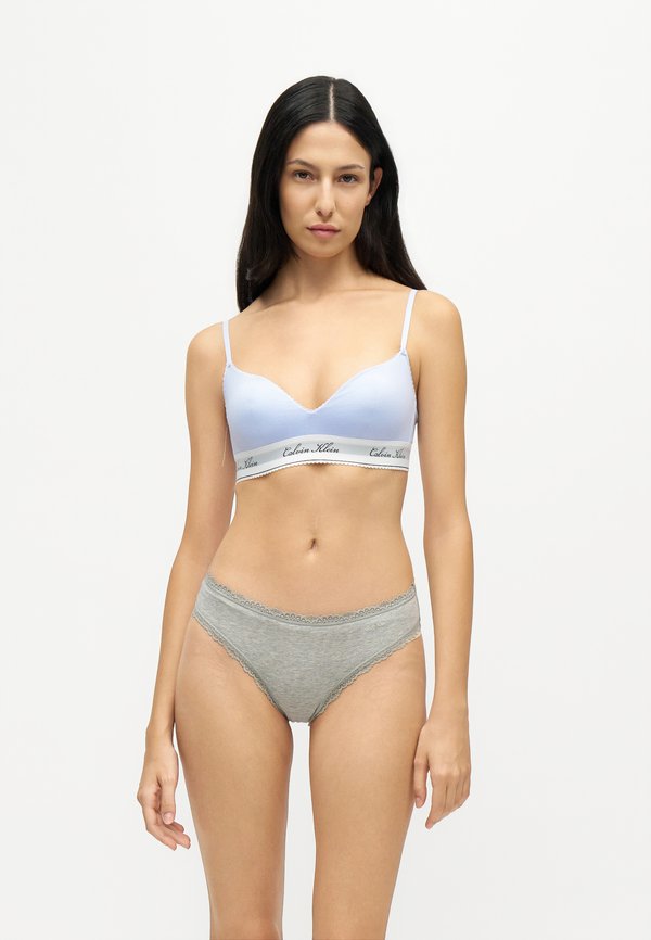 Calvin Klein Underwear NEW SIGNATURE LOGO - Balconette bra - amethyst cream
