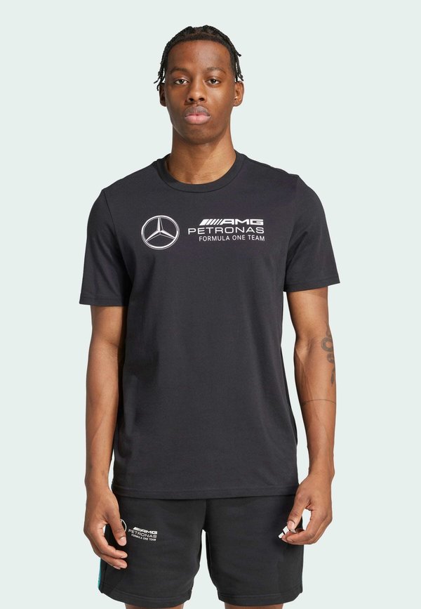 adidas Performance MERCEDES - AMG PETRONAS FORMULA ONE TEAM DNA - Print T-shirt - black   white