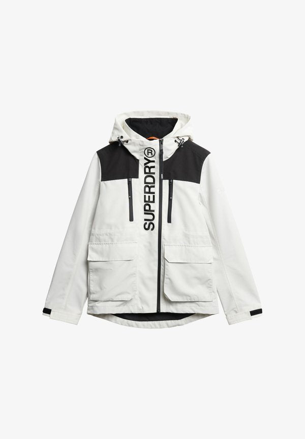 Superdry & Co Summer jacket - off white black