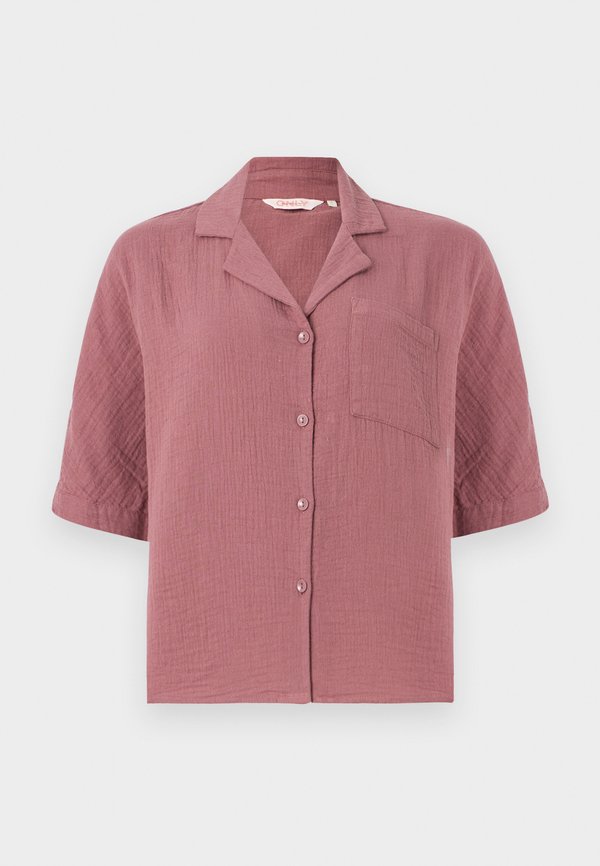 ONLY ONLTHYRA - Button-down blouse - rose brown