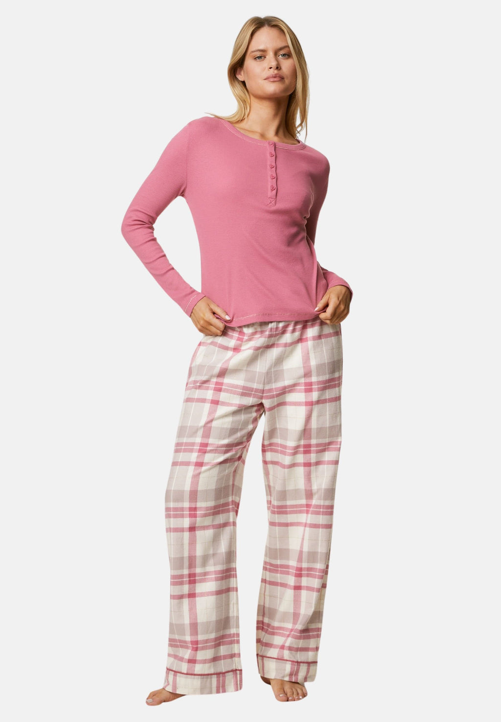 Marks & Spencer COTTON RICH CHECKED