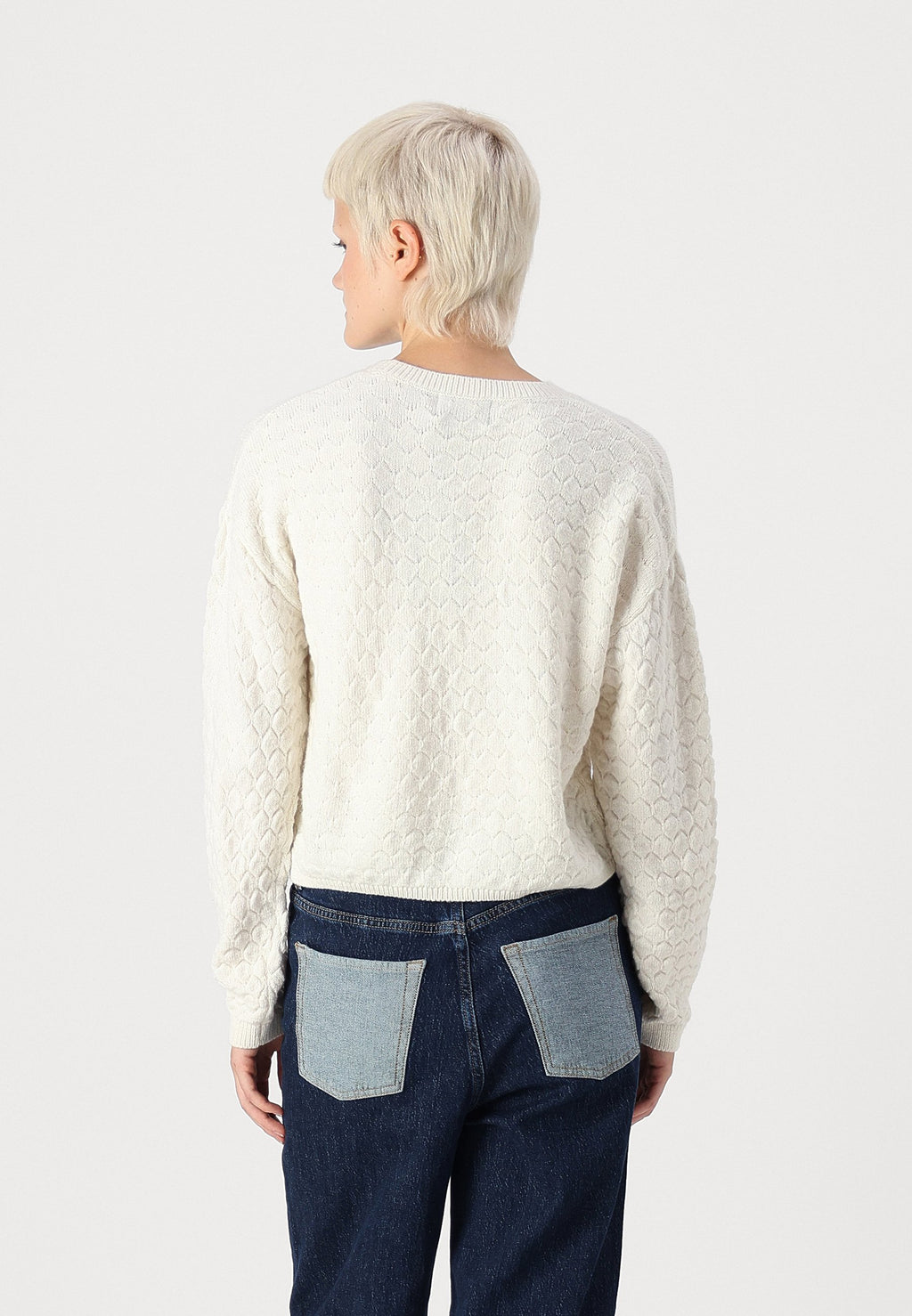 Pieces PCNOA O-NECK BUBBLE