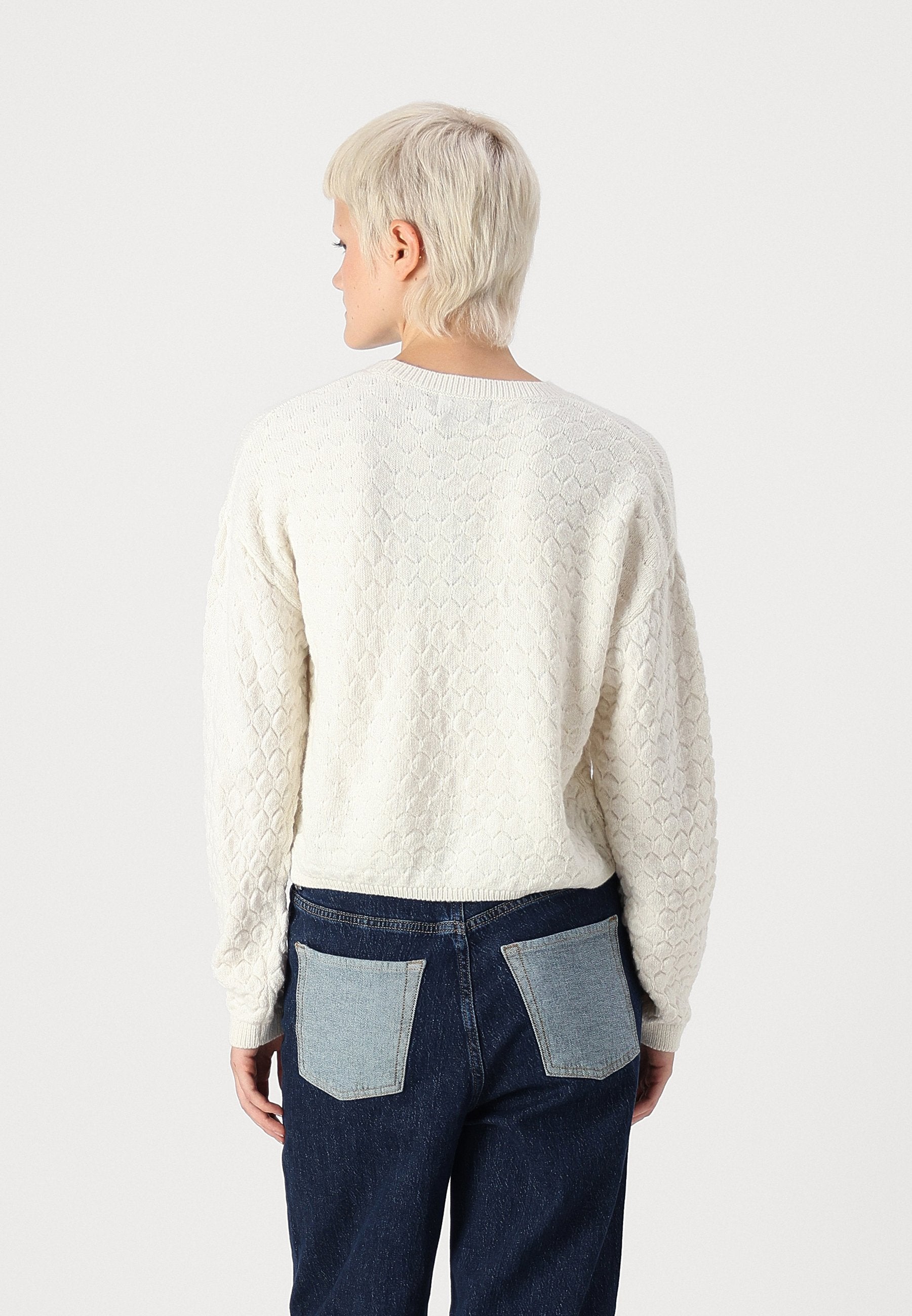 Pieces PCNOA O-NECK BUBBLE