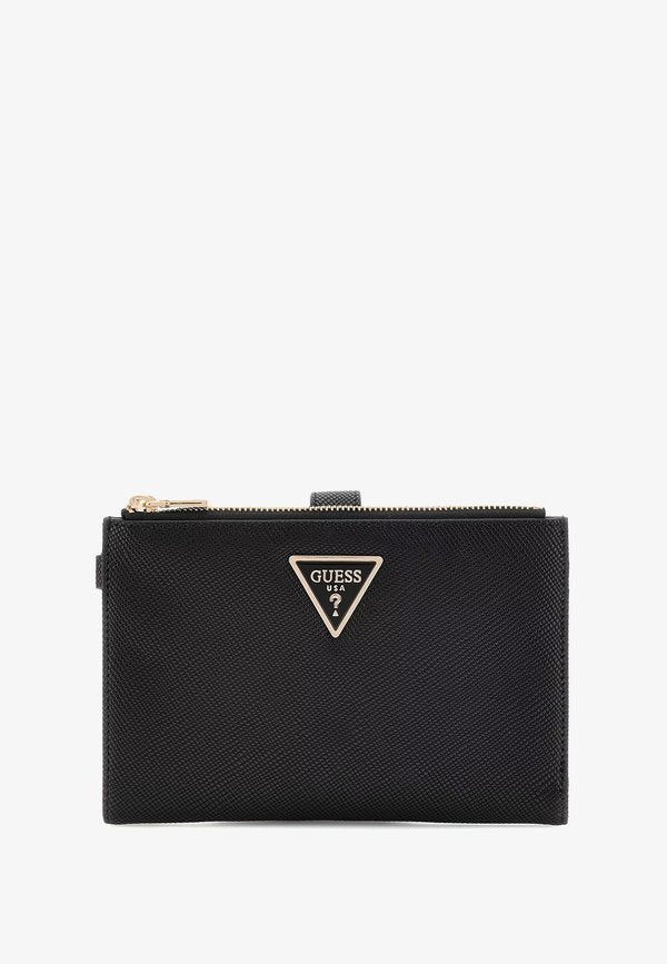 Guess LAUREL ZIP - Wallet - black