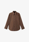 Mango Button-down blouse - brown