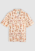 Levi's® SUNSET CAMP - Shirt - western wear heritage print ecru tonal