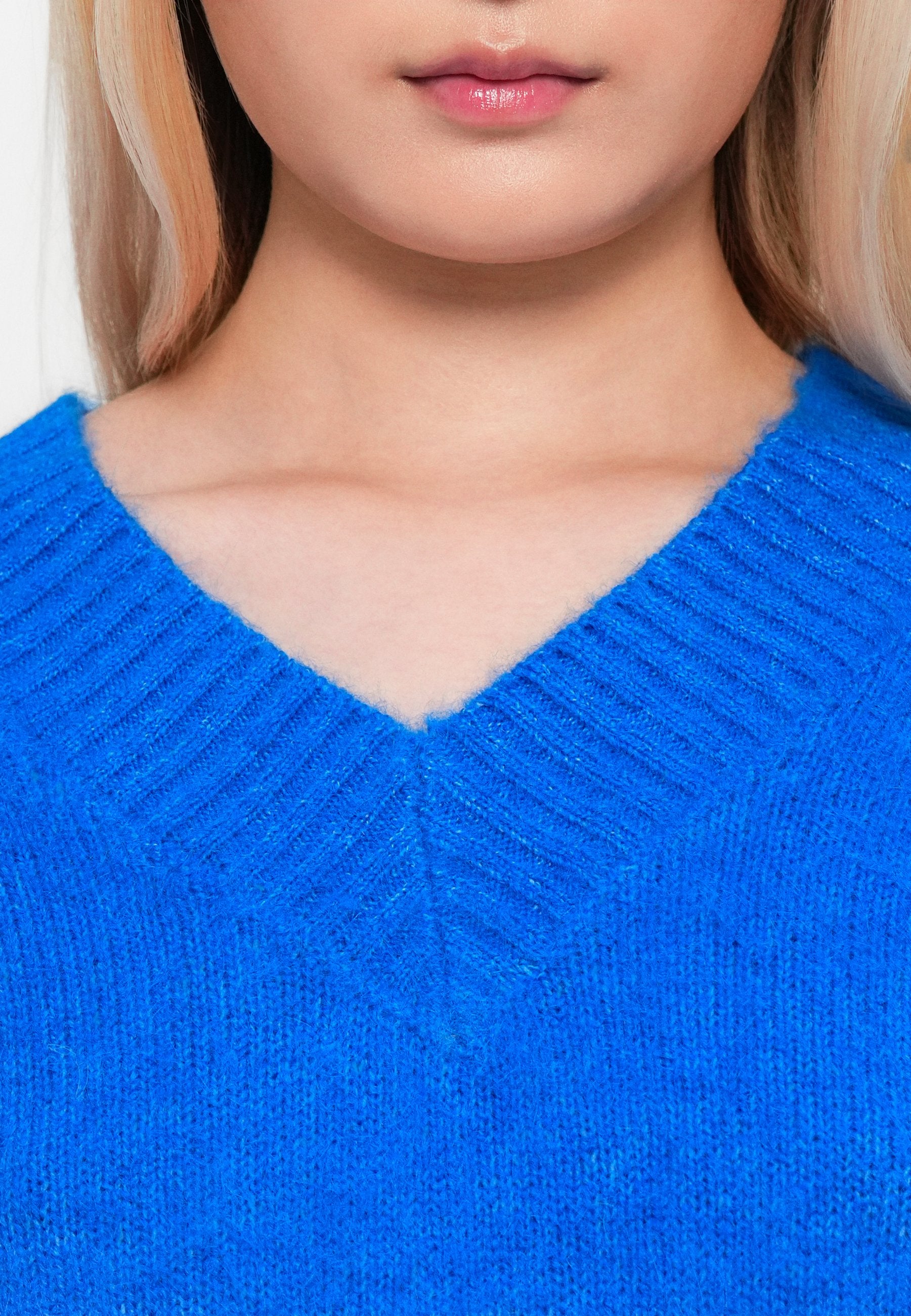 JDY JDYREBECCA LIFE V NECK PULLOVER
