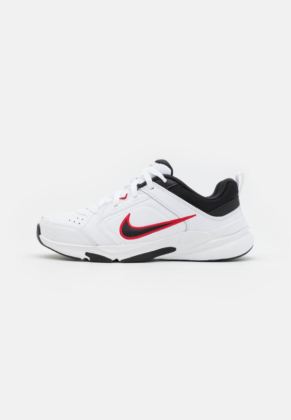 Nike Performance DEFY ALL DAY - Training shoe - white/black/medium brown/particle grey